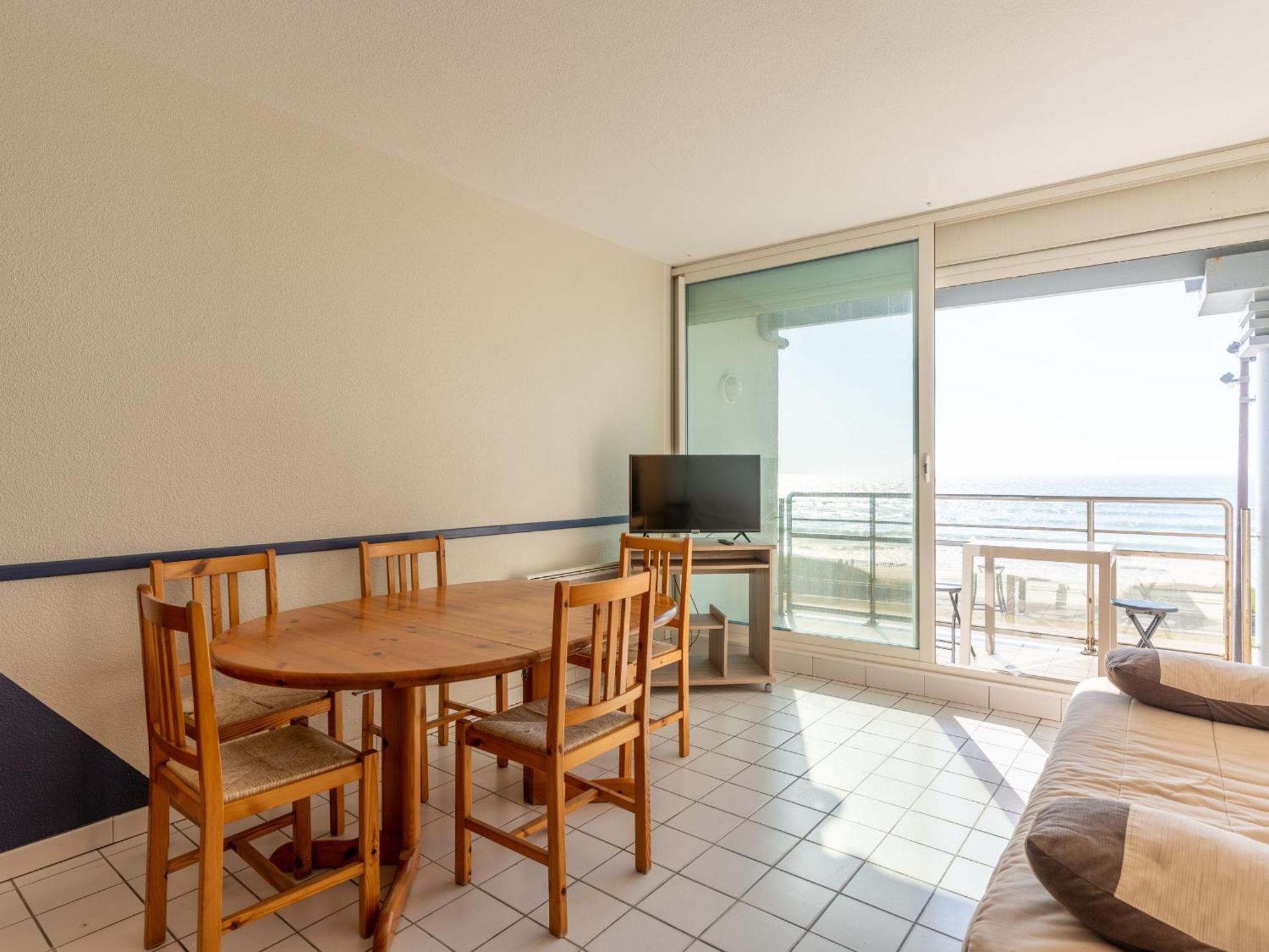 Mimizan Plage: Appartement 6 Pers. Avec Balcon Et Parking - Fr-1-50-114 외부 사진